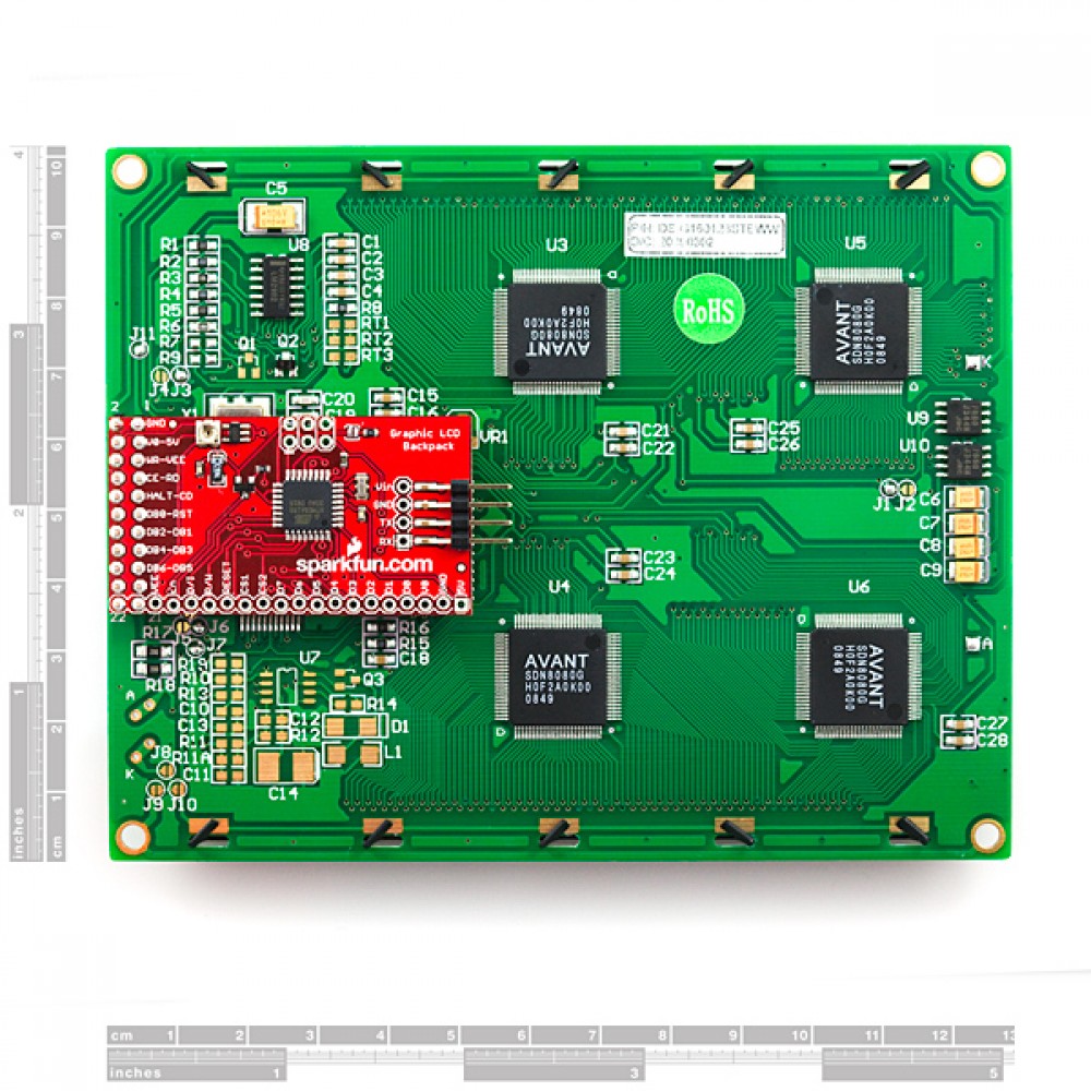 Экран Serial Graphic LCD 160х128
