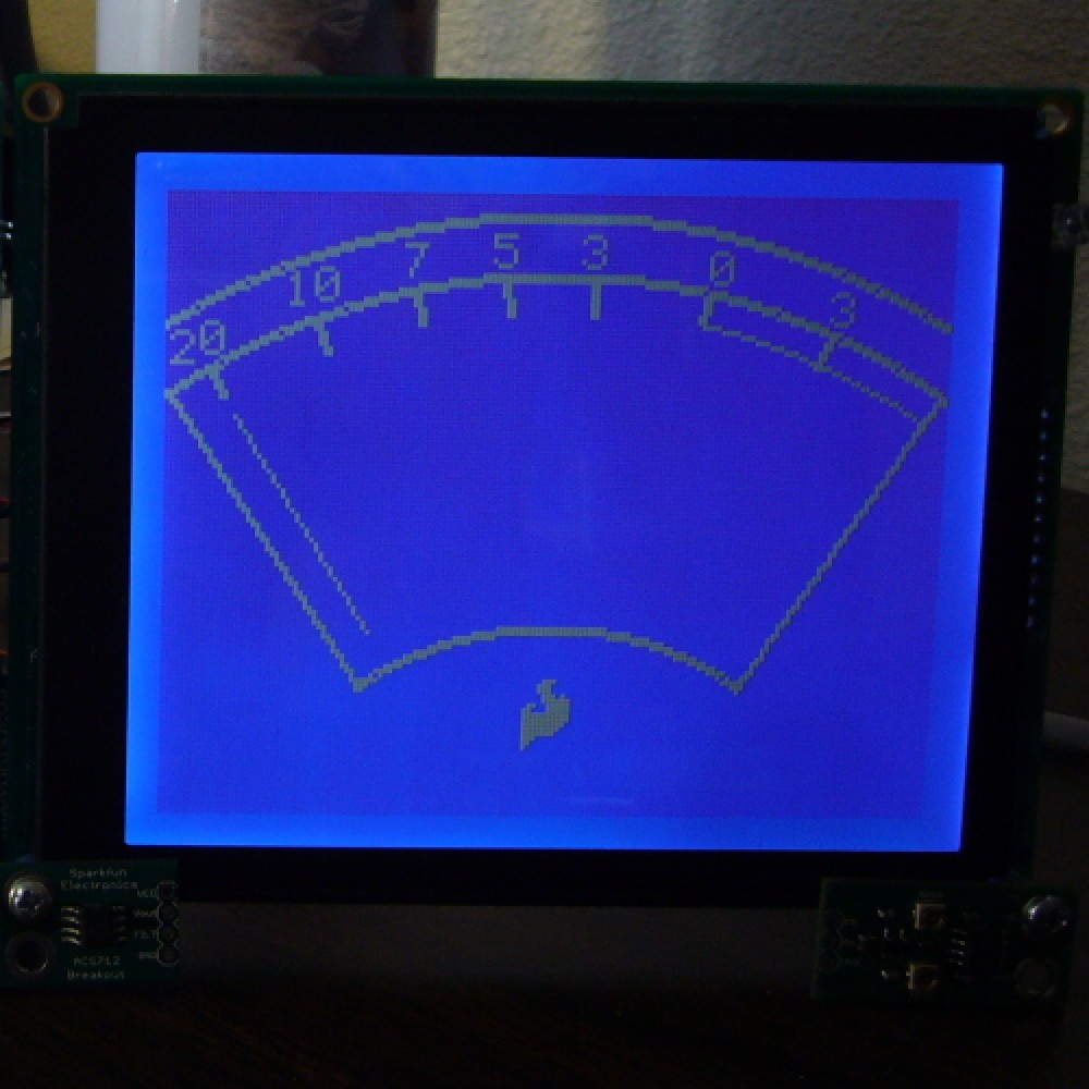 Экран Serial Graphic LCD 160х128