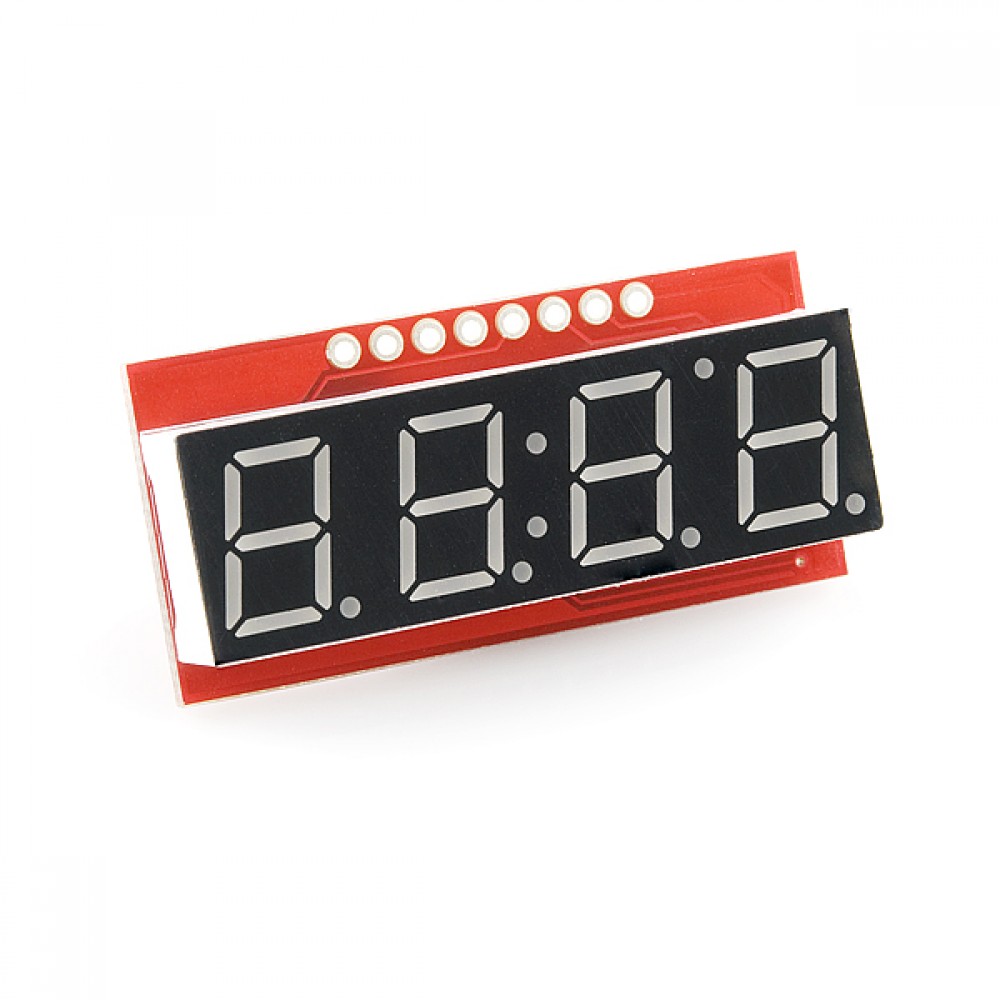 Atmega328+ 4разрядный 7segment дисплей для Arduino