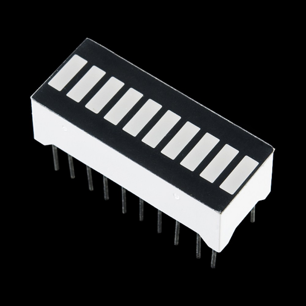 Красный 10segment LED прогресс бар для Arduino