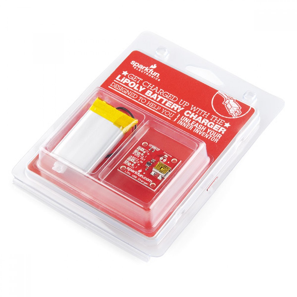 USB-зарядка и аккумулятор LiPo - розничная версия