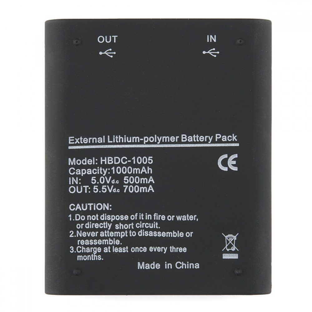 Набор USB Battery Pack - 1000 мАч