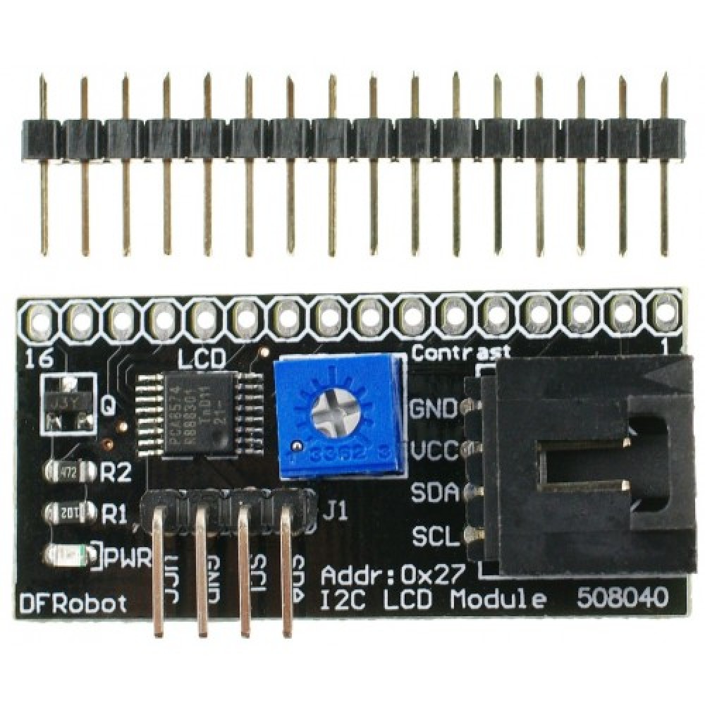 Задняя часть дисплея IIC LCD Backpack для Arduino