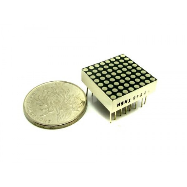 Матрица 20mm 8*8 LED красная для Arduino
