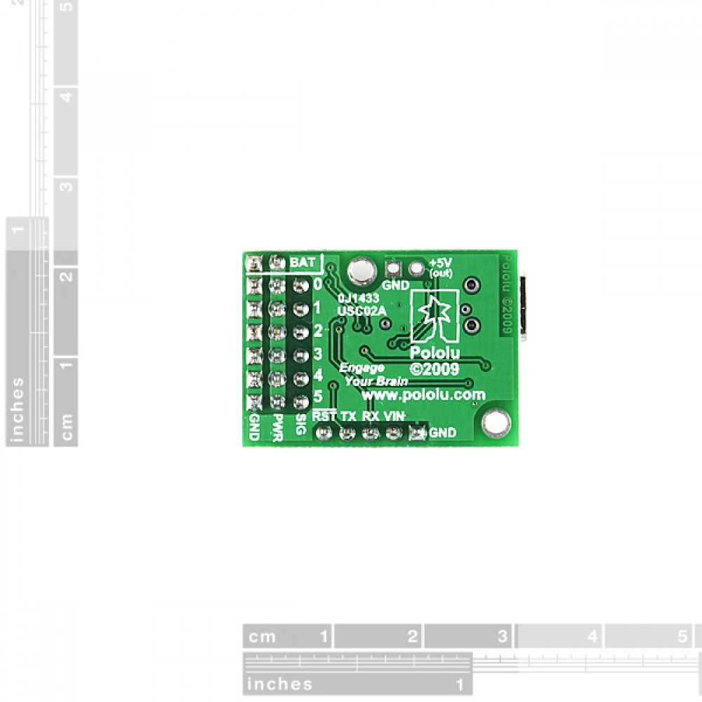 Сервоконтроллер Micro Maestro 6-канальный USB