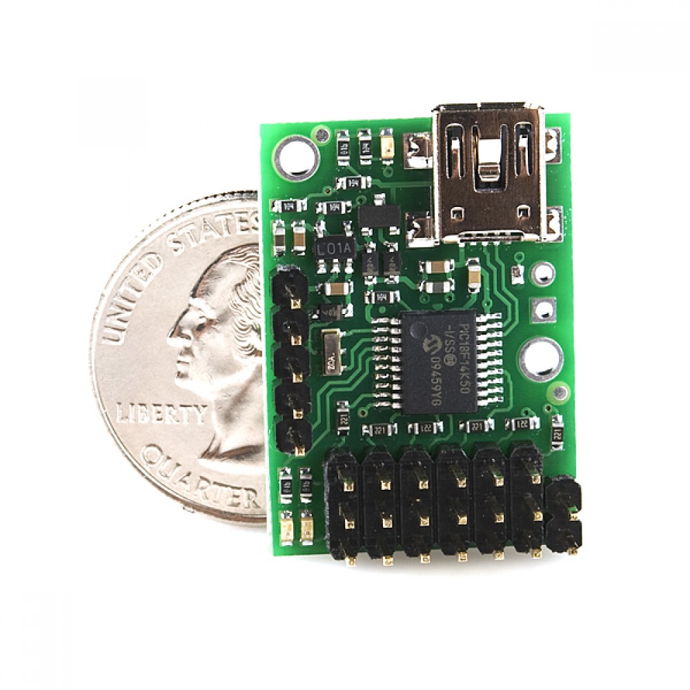 Сервоконтроллер Micro Maestro 6-канальный USB