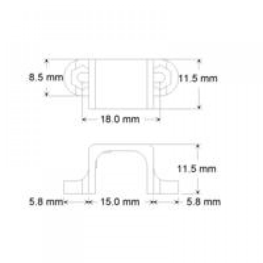 Фиксатор для мотора Micro Metal Gearmotor 100:1