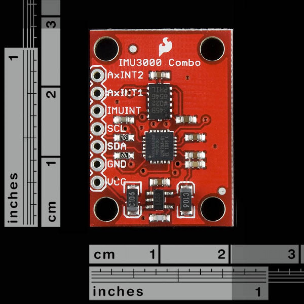 Плата IMU Fusion Board - ADXL345 &amp; IMU3000