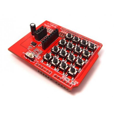 Кнопки клавиатура Keypad shield для LCD (Arduino)