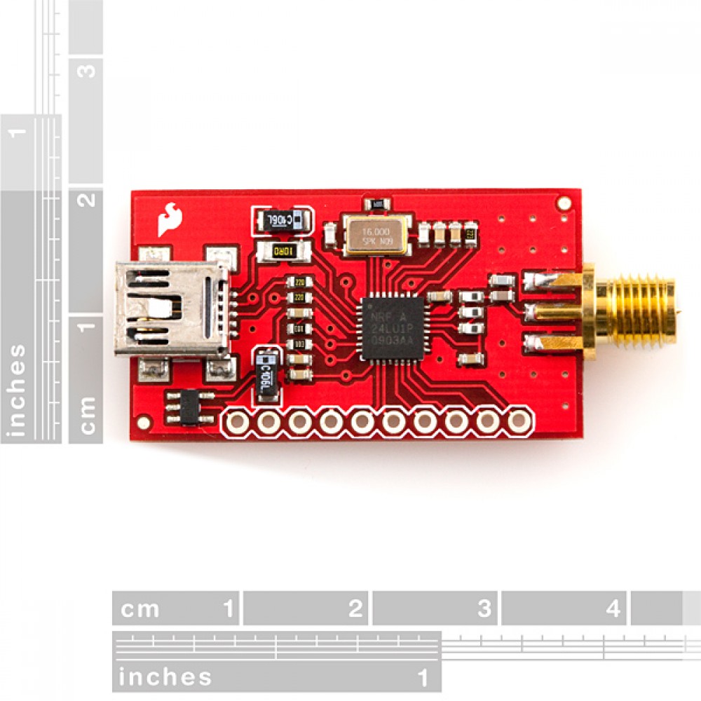 Разветвитель для nRF24LU1+ с RP-SMA