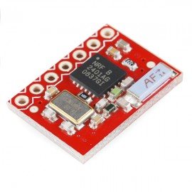 Приемопередатчик nRF2401A - антенна на чипе