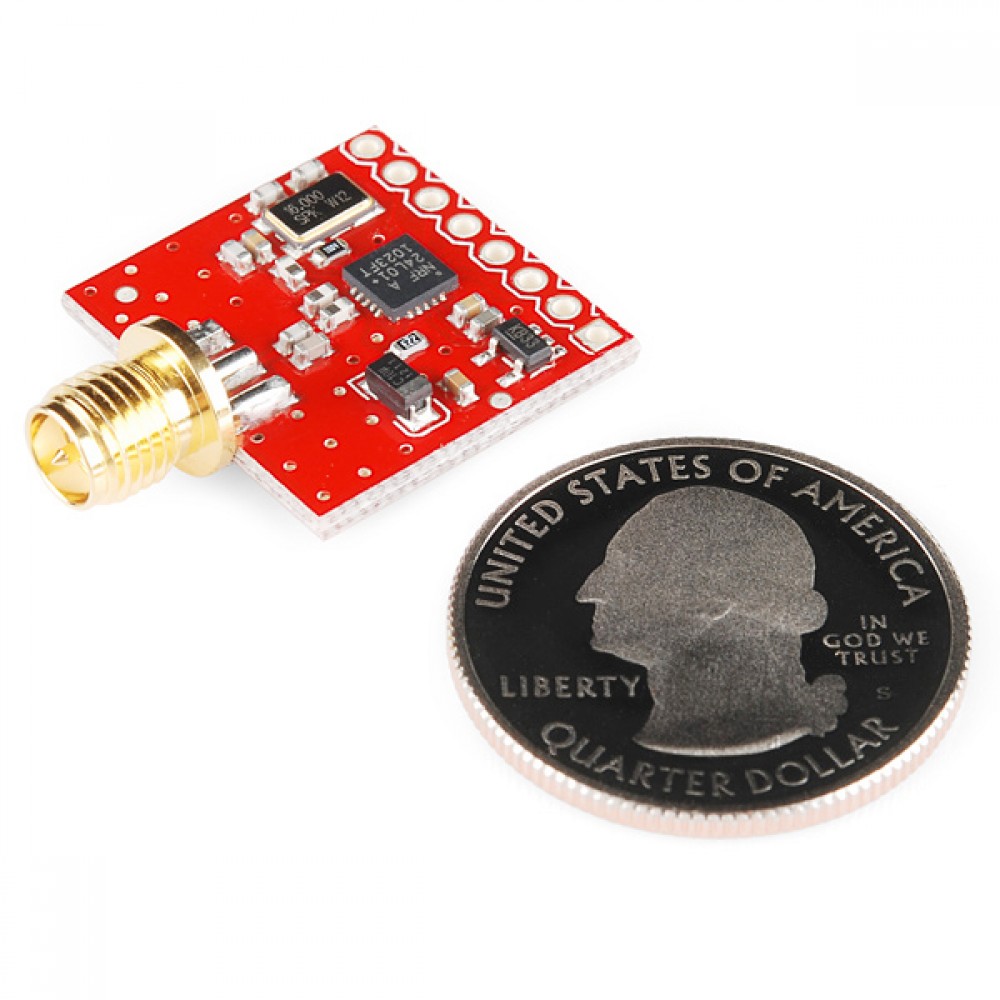 Приемопередатчик nRF24L01+ RP-SMA