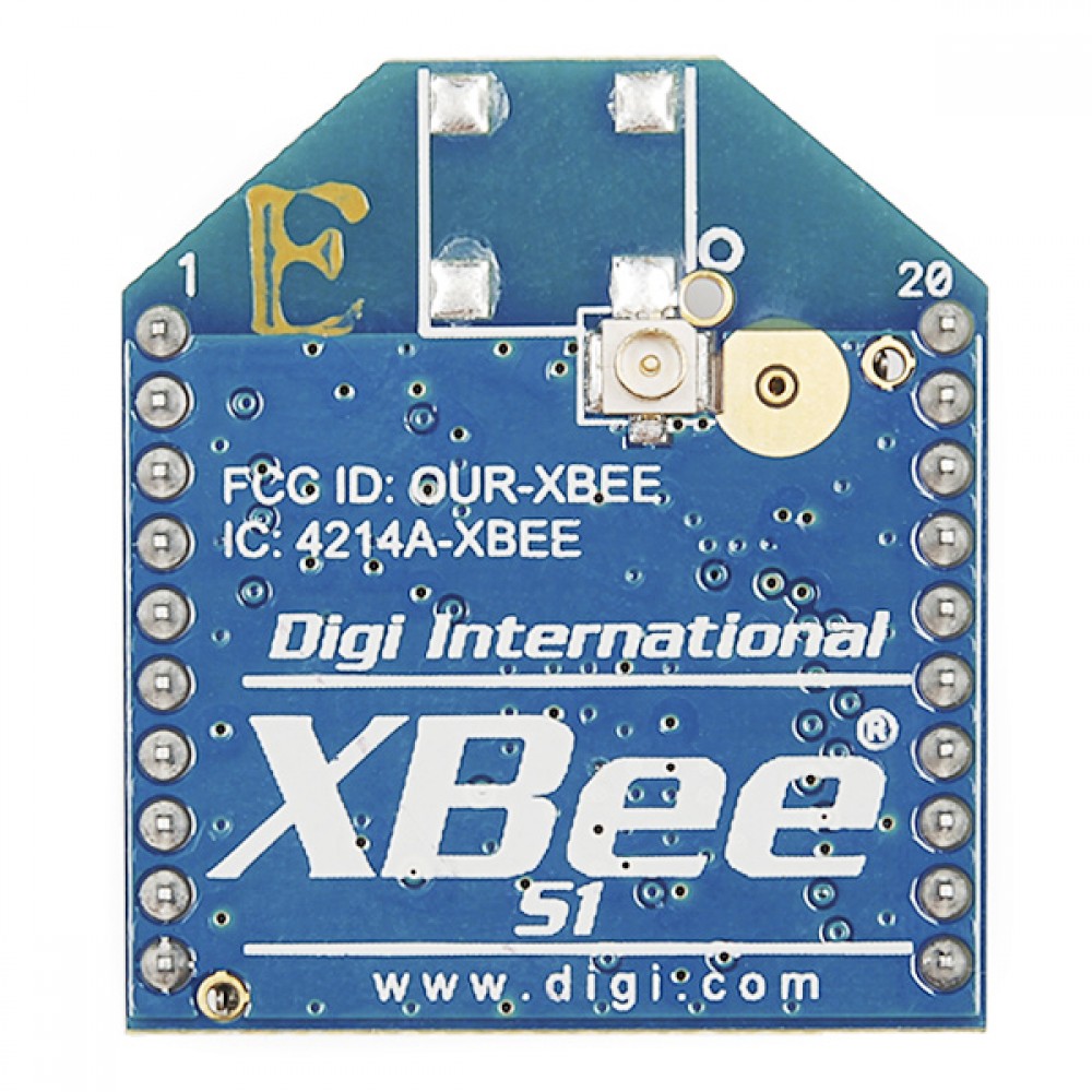 Модуль XBee 1мВт U.FL - Series 1 (802.15.4)