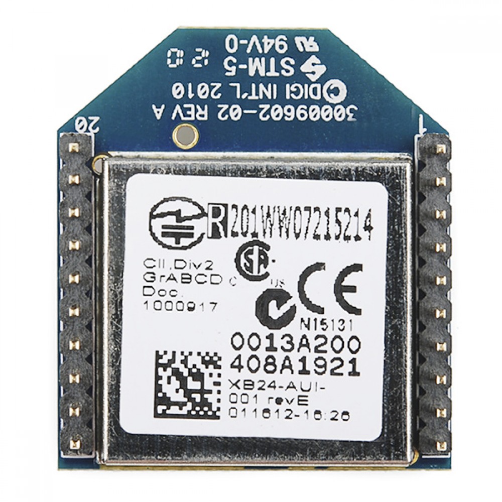 Модуль XBee 1мВт U.FL - Series 1 (802.15.4)