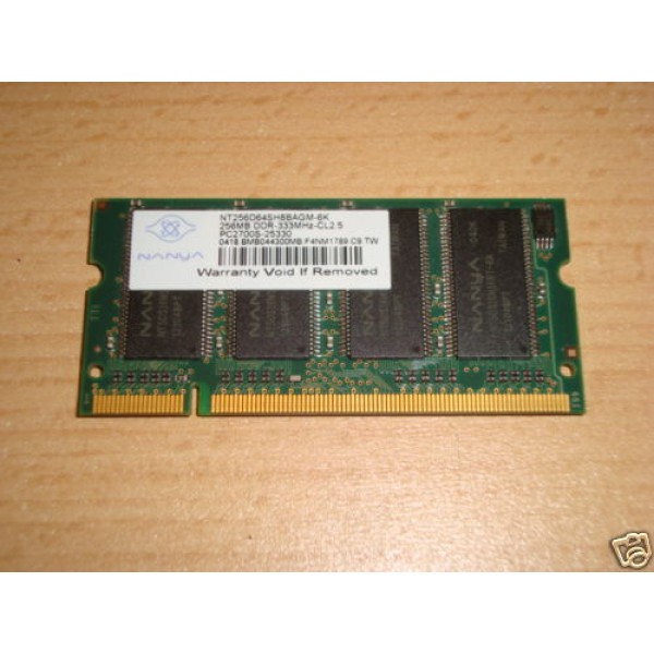 256MB SO DDR 2700 (для ноутбука)