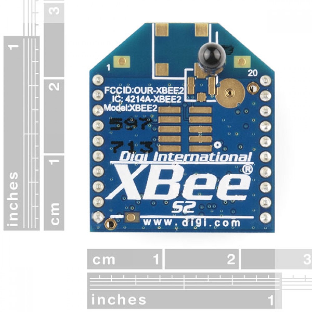 XBee 2 мВт - проводная антенна - Series 2 (ZigBee Mesh)