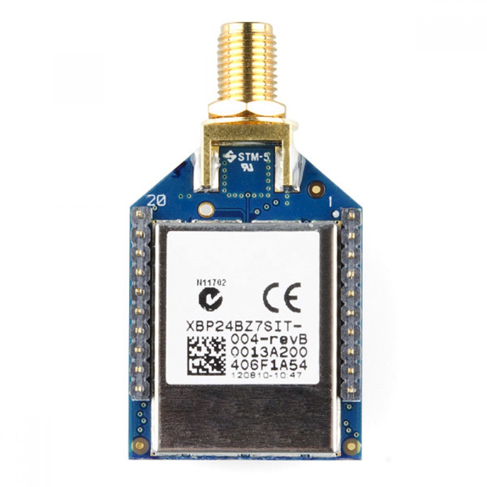 Модуль XBee Pro 63 мВт RPSMA - Series 2B (ZigBee Mesh)