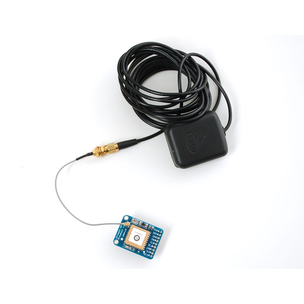GPS-антенна - внешняя активная - 3-5V 28дБ кабель 5м SMA –