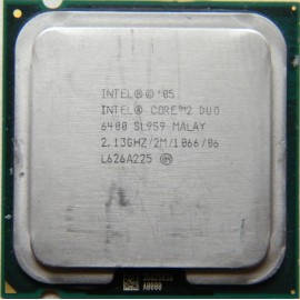 Intel Core 2 Duo E6400 2.13 GHz/2 Mb/1066 (SL9S9) s775