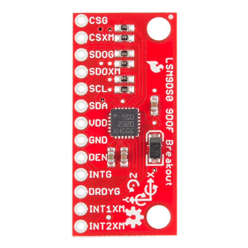 Разветвитель для IMU - 9 степеней измерения- LSM9DS0