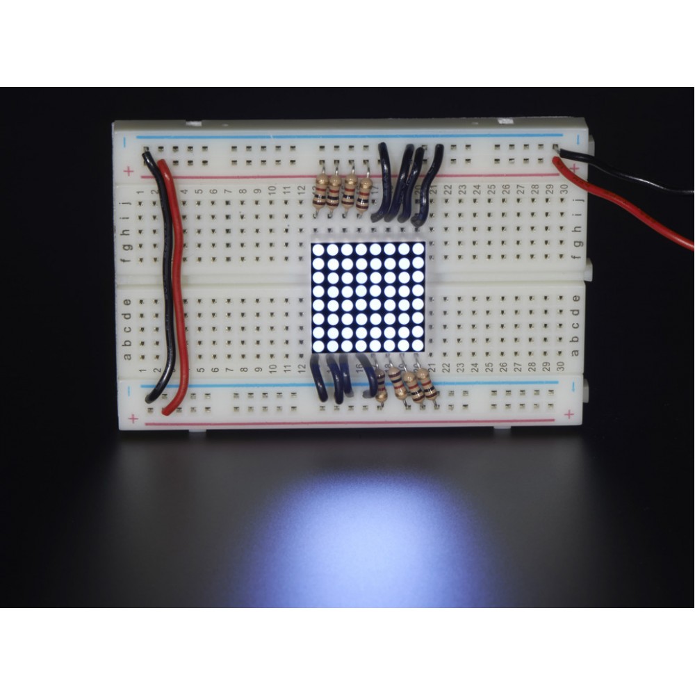 LED-матрица Miniature Ultra-Bright 8x8 White LED Matrix