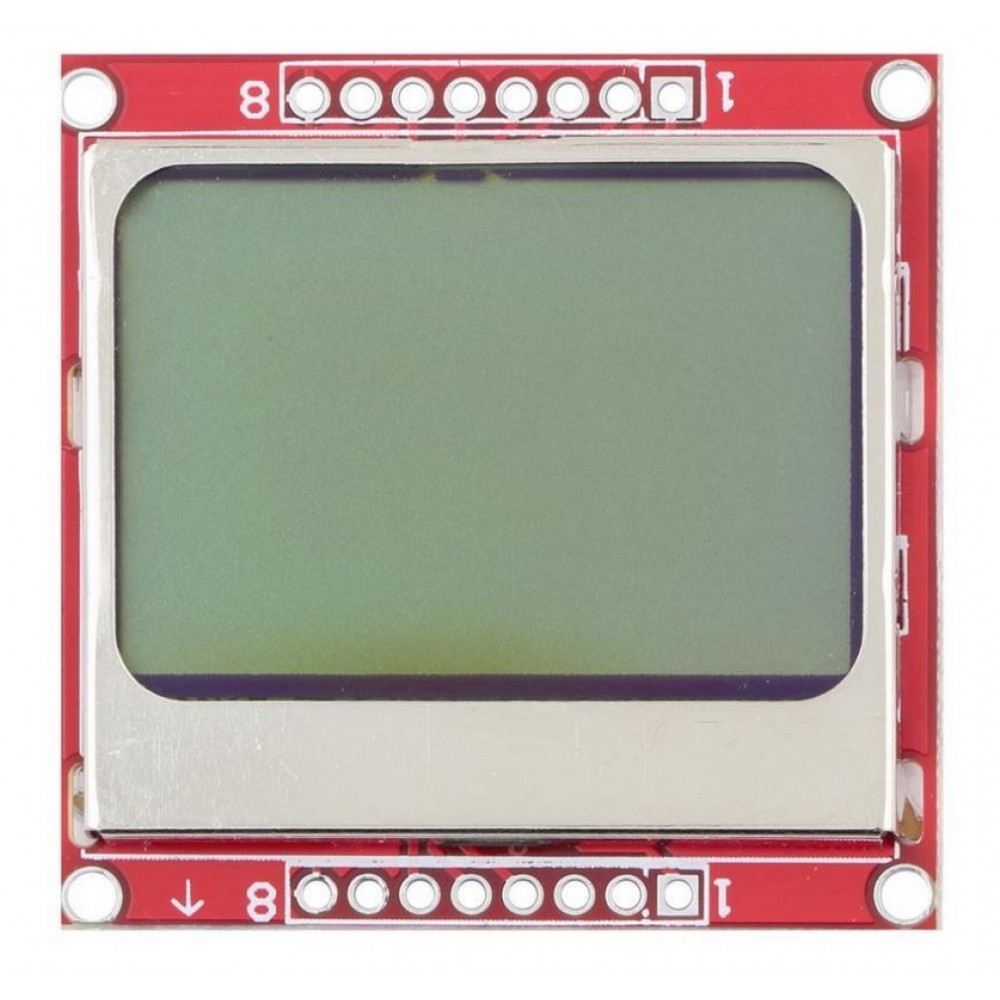 Графический дисплей 84x48  для Nokia 5110 LCD (Arduino совместимый)