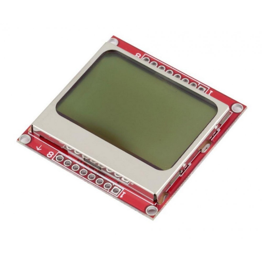Графический дисплей 84x48  для Nokia 5110 LCD (Arduino совместимый)
