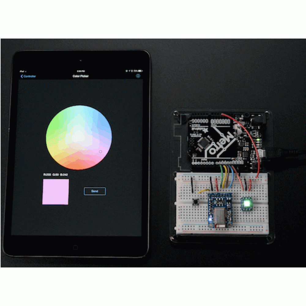 Модуль Bluefruit LE UART Friend - Bluetooth Low Energy (BLE)
