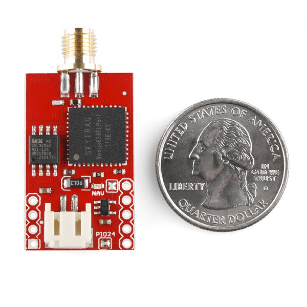 Venus GPS Logger с SMA коннектором для Arduino