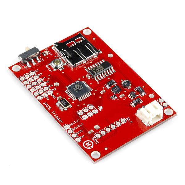JPEG Trigger для для камер Arduino с ATmega328
