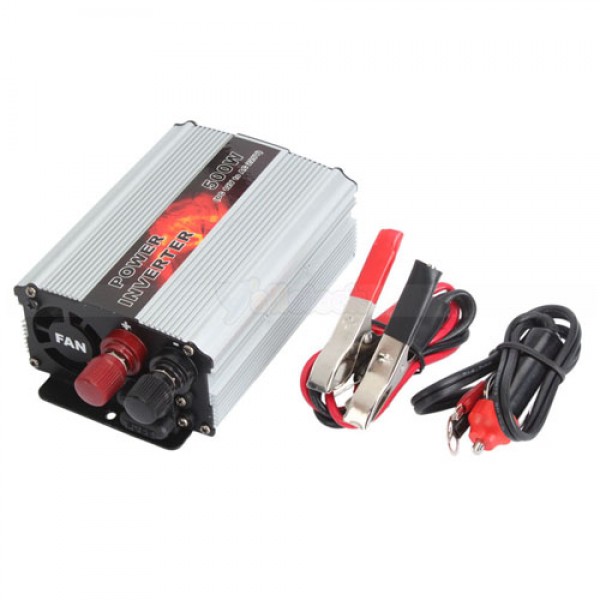 Инвертор DC 12V - AC 220V 500W к солнечная батарея