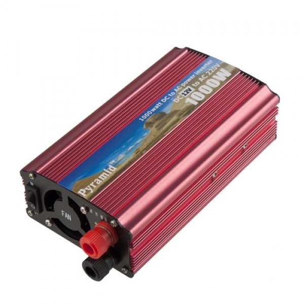 Инвертор DC 12V -AC 220V 1000W к солнечная батарея