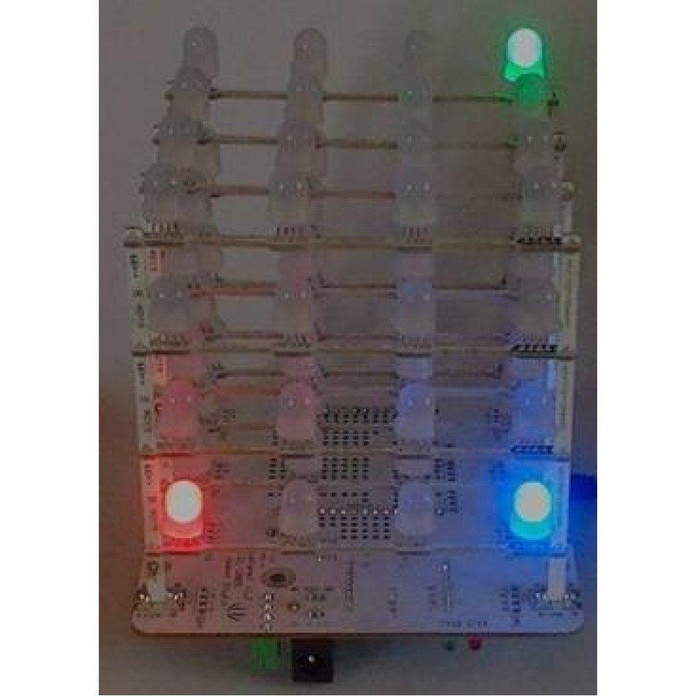Rainbow куб светодиод RGB 4X4X4 для Arduino