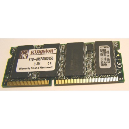 256 MB  SDRAM SODIMM 133MHZ