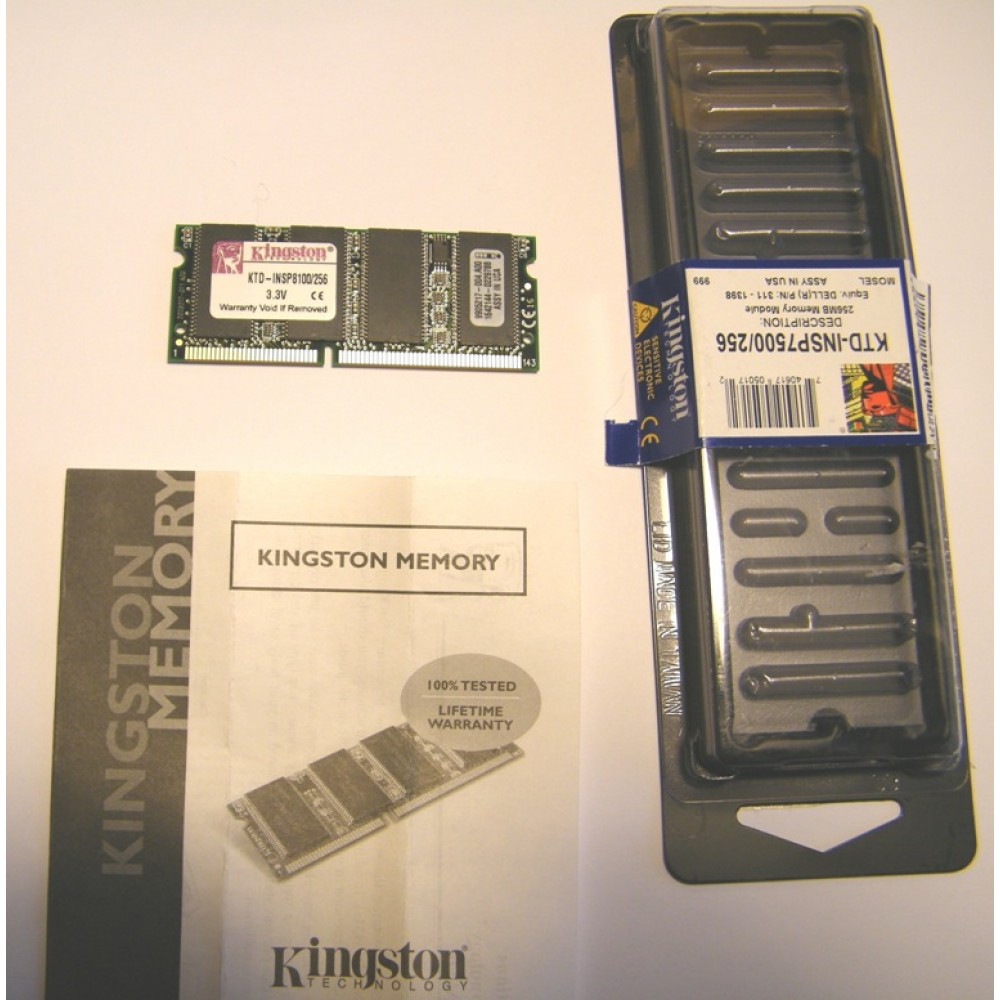 256 MB  SDRAM SODIMM 133MHZ