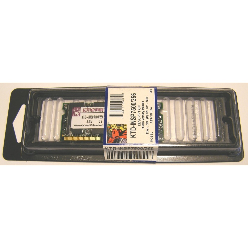 256 MB  SDRAM SODIMM 133MHZ