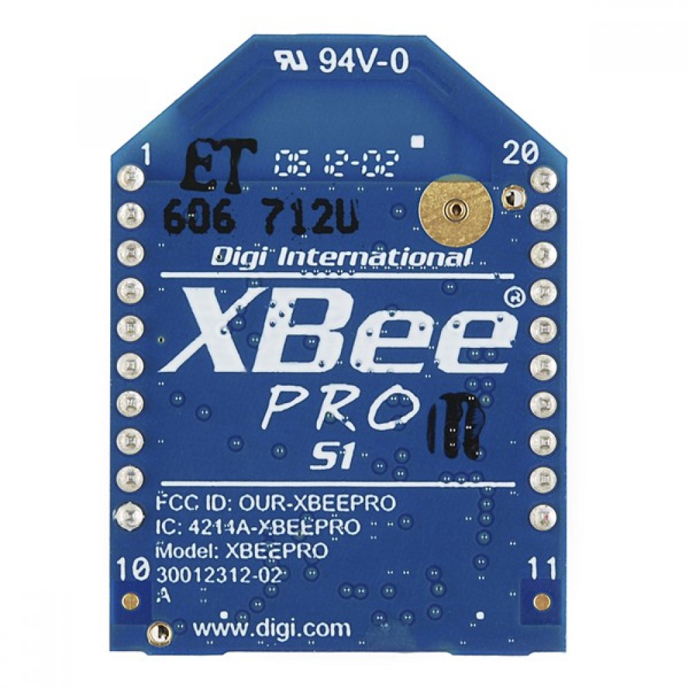 XBee Pro 60mW PCB Antenna - Series 1 для Arduino