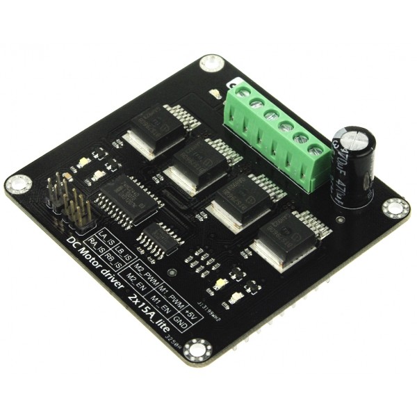 2 x 15A Lite DC Motor драйвер для Arduino DRI0018