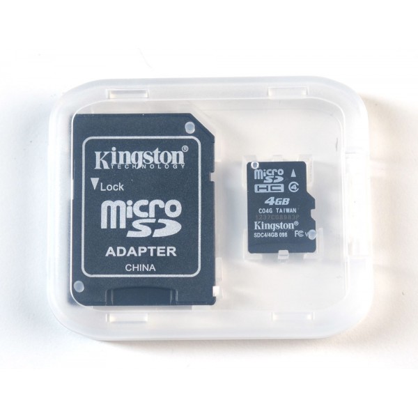 SD-карта на 4 Гб для RASPBERRY PI модель B
