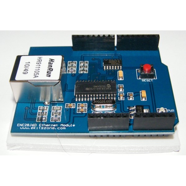 ENC28J60 Ethernet Shield for Arduino