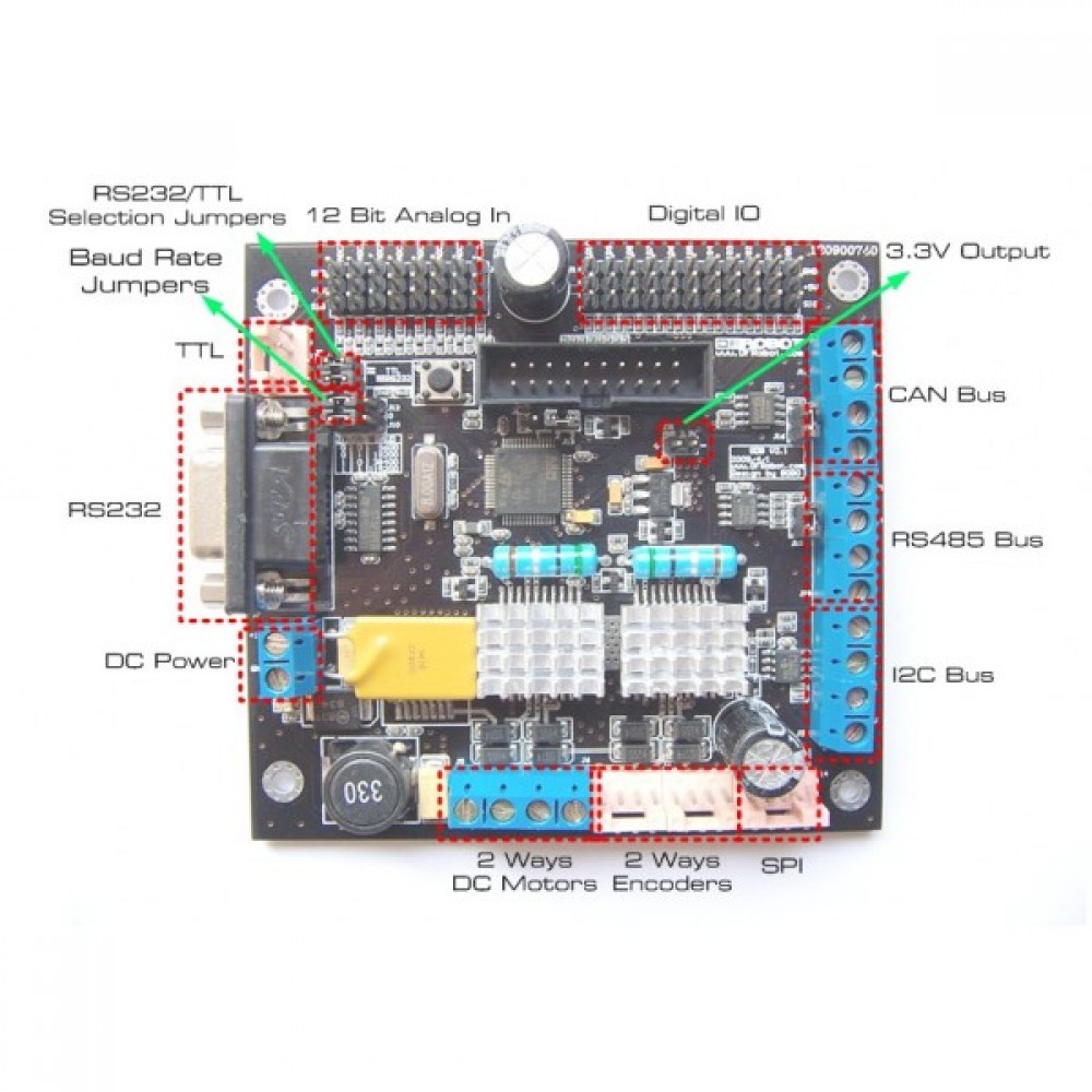 Плата Sensor / Motor Drive Board Cortex M3 CPU