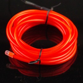 Провод EL Wire красный для Arduino