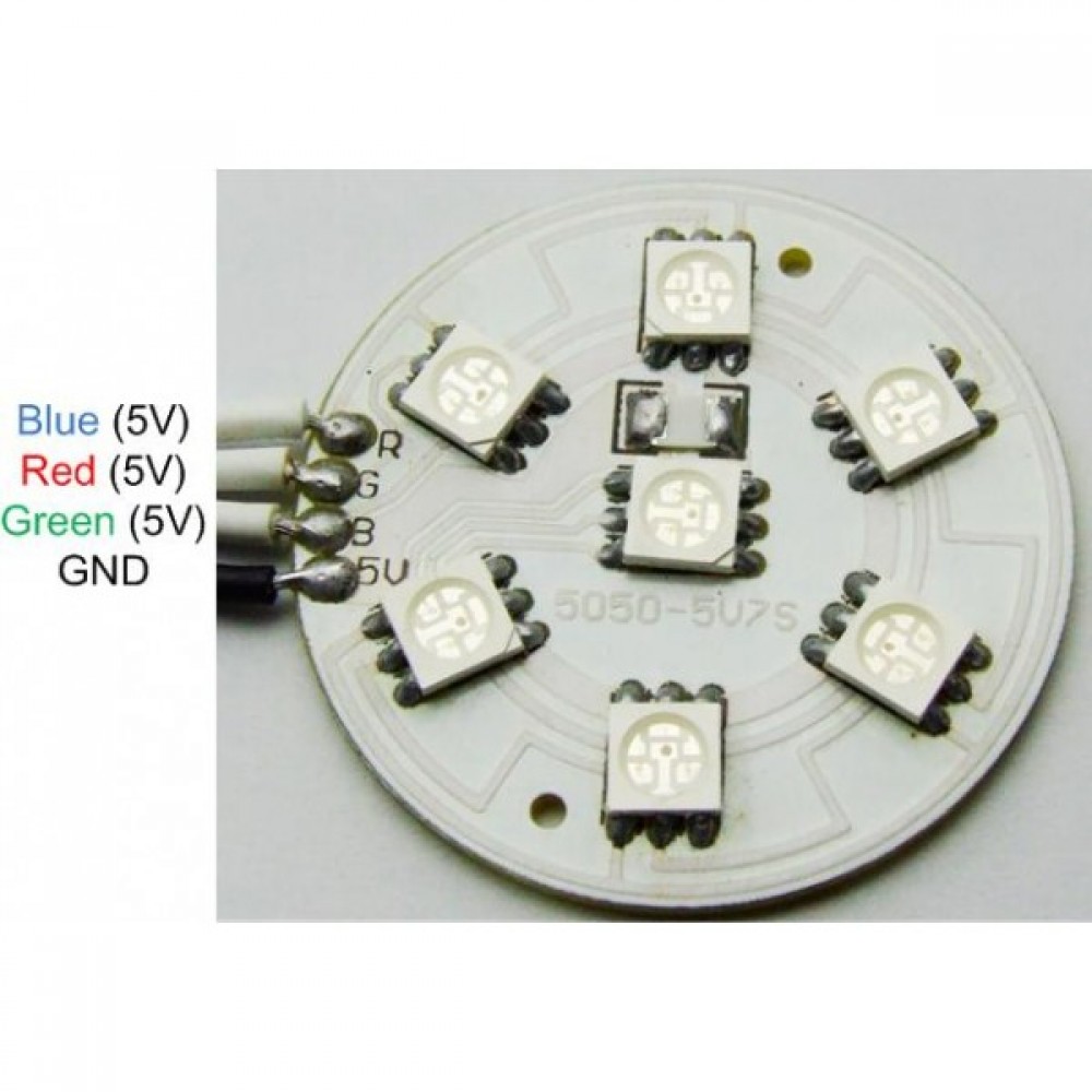 Световой диск 7 SMD RGB LED для Arduino