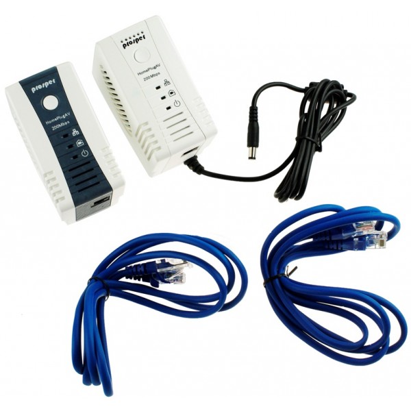 Powerline Ethernet Adapter (200M) -2 Units
