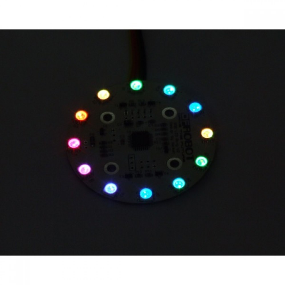 Плата Rainbow LED Ring V3 (Arduino совместимая)