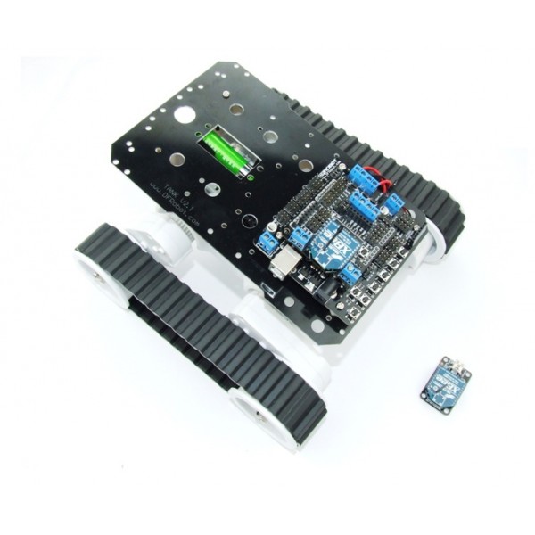 Мобильная платформа Rover 5 Tank Kit (Powered by Romeo and Xbee)