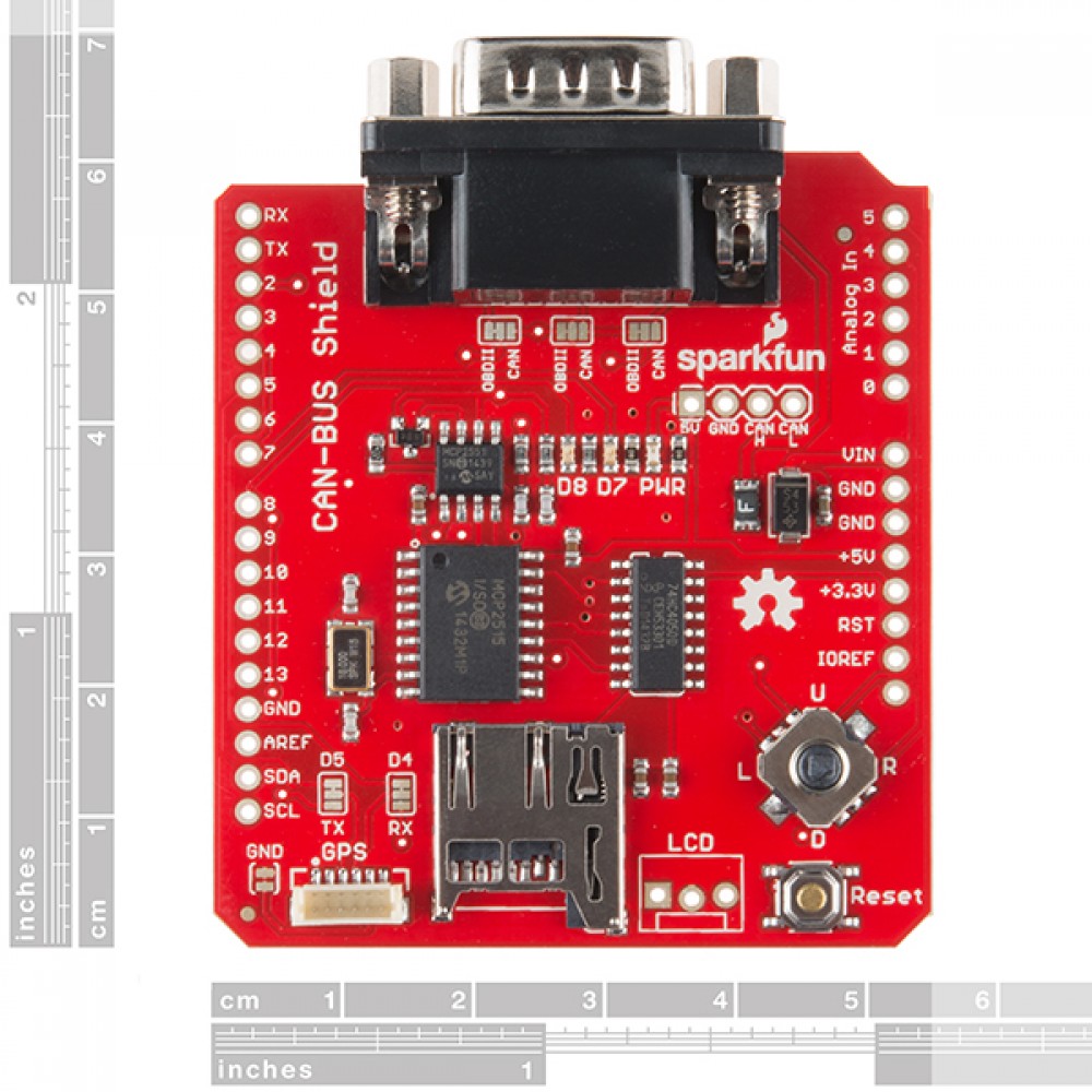 Шилд CAN-BUS для Arduino или Redboard