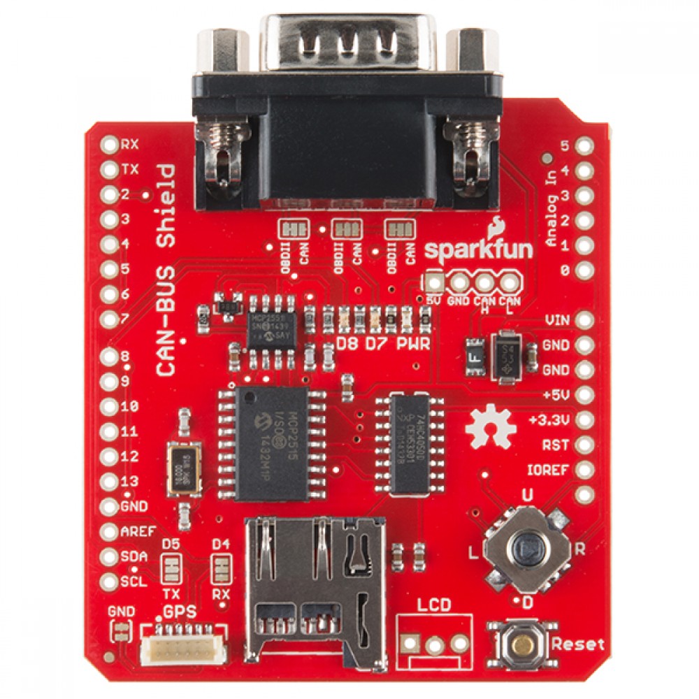 Шилд CAN-BUS для Arduino или Redboard