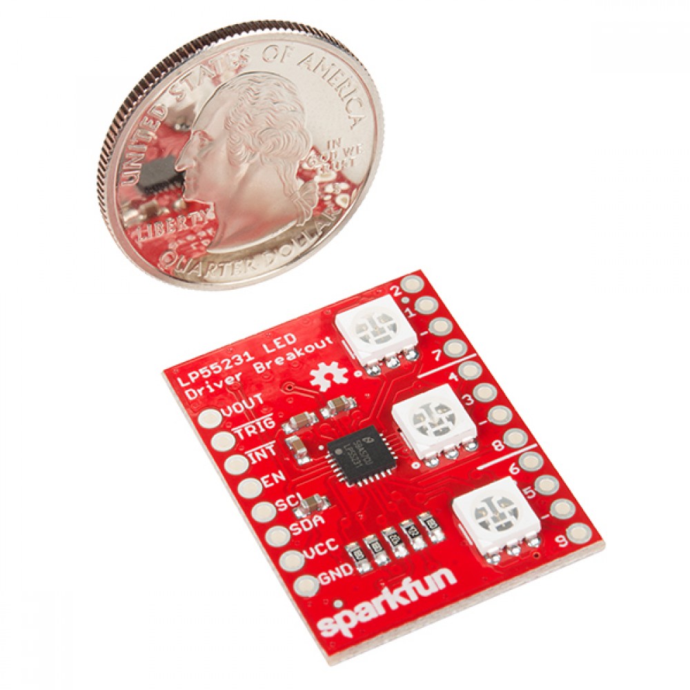 Модуль переходника LED Driver Breakout - LP55231
