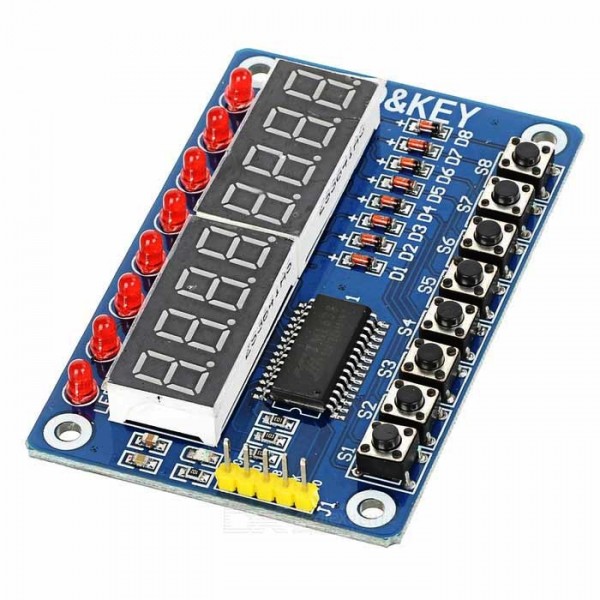 TM1638 Модуль клавиатуры и светодиодной индикации LED&KEY